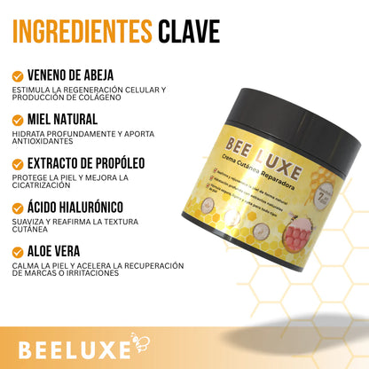 BeeLuxe™ - Restaura, reafirma y renueva tu piel con el poder natural del veneno de abeja.
